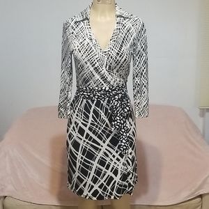 Ann Taylor, wrap dress, size 2